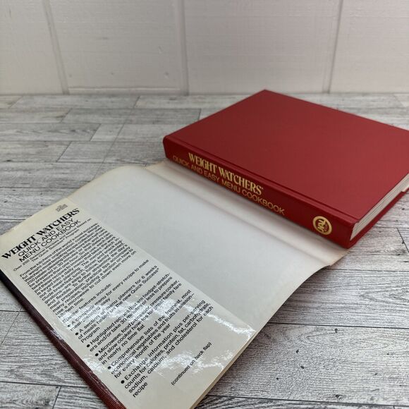 1987 Weight Watchers Quick Easy Menu Cookbook Recipes Cook Book‎ Cooking Vintage - Picture 3 of 16